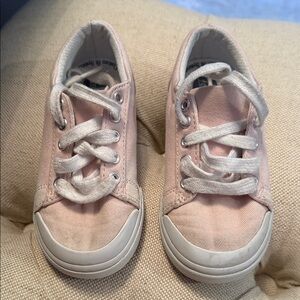 FootMates Light Pink Kids Sneakers